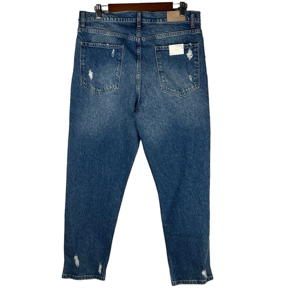 RAILS THE MELROSE CLASSIC SLIM BUTTON FLY JEANS IN ARTIC DISTRESS NWT WOMEN'S 32 - Picture 6 of 16